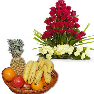 "Fruits N Flowers Combo - MD07 - Click here to View more details about this Product